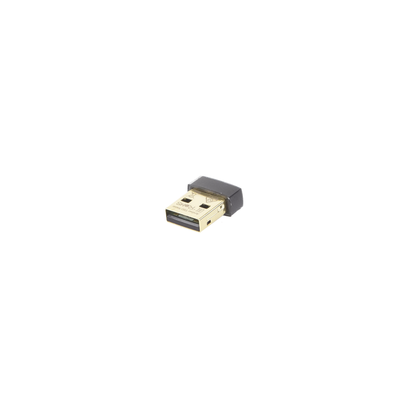 Mini Adaptador USB inalámbrico doble banda AC 600 Mbps, antena onmidireccional.