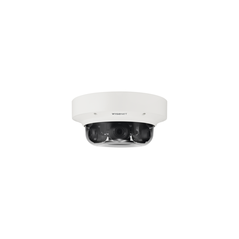 Cámara IP Multisensor 6MP ( 3 Sensores de 2MP) WDR 150 DB, Lente Motorizado 3 - 6 MM /  HPOE / IP66 / IK10 / NEMA 4X