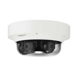 Cámara IP Multisensor 6MP ( 3 Sensores de 2MP) WDR 150 DB, Lente Motorizado 3 - 6 MM /  HPOE / IP66 / IK10 / NEMA 4X