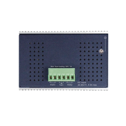 Switch Industrial PoE no administrable de 8 Puertos 10/100TX 802.3at,  Hasta 240 W, Combo TP / SFP Gigabit TP / SFP  (-40 ~ 75 grados C)