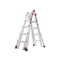 Escalera Multi-Posiciones de 6.7 m (22') para Suelos Inclinados o con Desniveles. 