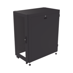 Gabinete Profesional para Telecomunicaciones de 24UR, 600 mm de Ancho x 1000 mm de Profundidad, Se envía el Gabinete Armado.