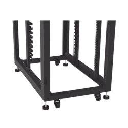 Gabinete para Telecomunicaciones Rack Estándar de 19", 42UR, 600 mm Ancho x 1000 mm Profundidad. Fabricado en Acero, Se envía el Gabinete Armado.