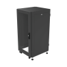 Gabinete Profesional para Telecomunicaciones de 19in, Instalación a Piso, 24UR, 600 mm Profundidad, Se envía el Gabinete Armado.