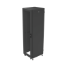 Gabinete para Telecomunicaciones Rack Estándar de 19", 42UR, 600 mm Ancho x 600 mm Profundidad. Fabricado en Acero, Se envía el Gabinete Armado.