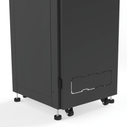 Gabinete para Telecomunicaciones Rack Estándar de 19", 42UR, 600 mm Ancho x 600 mm Profundidad. Fabricado en Acero, Se envía el Gabinete Armado.