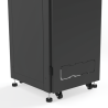 Gabinete para Telecomunicaciones Rack Estándar de 19", 42UR, 600 mm Ancho x 600 mm Profundidad. Fabricado en Acero, Se envía el Gabinete Armado.