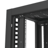 Gabinete para Telecomunicaciones Rack Estándar de 19", 42UR, 600 mm Ancho x 600 mm Profundidad. Fabricado en Acero, Se envía el Gabinete Armado.