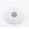 Sirena Interior Inalámbrica / Indicadores LED / Nivel de Salida 85 dBA / Rango 92 mts / Frecuencia 2.4 GHz / Cifrado AES-128 / Anti-tamper / Protección Vida Interconectada