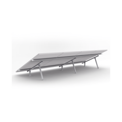 Montaje para Panel Solar, Riel de 4400mm para Módulos con Espesor de 40mm, Velocidad de Viento Máx. 162km/h