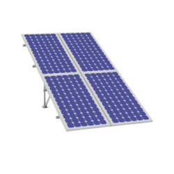 Montaje para Panel Solar, Riel "3" de 2200mm para Módulos con Espesor de 40mm, Velocidad de Viento Máx. 151km/h