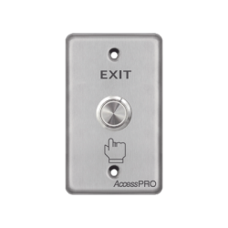 Botón de Cabeza Plana / Exterior IP65 / Estético / NO y COM