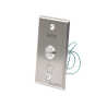 Botón de Cabeza Plana / Exterior IP65 / Estético / NO y COM
