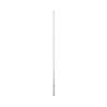 Poste de Esquina para Cerca Electrificada. Tubo Galva. de 1.4 m, cal. 18 de 1" Diam. + Pintura Blanca. Ideal para 6 Aisladores 