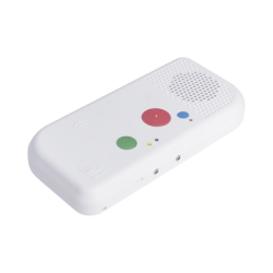 Terminal de Habitación IP / Botón Azul de Llamada a Médico / Lector RFID 125 KHz / SIP / PoE / Compatible con NX1071 y NX1075