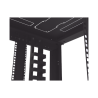 Gabinete Profesional para Telecomunicaciones de 45UR, 1200 mm Profundidad, Incluye 2 Organizadores Verticales de 45 Unidades de Rack, Se envía el Gabinete Armado.