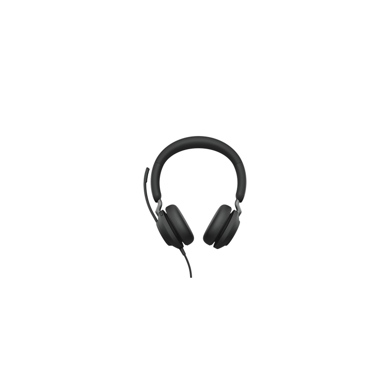Jabra Jabra Evolve 2 40, Auricular stereo versión UC con aislamiento de ruido, conexión USB-A y indicador de ocupado (Busylight) (24089-989-999) 