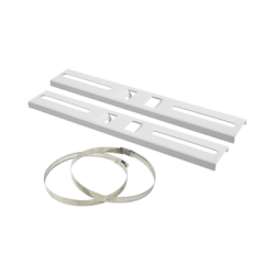 Montaje de Metal para Poste Universal para Gabinetes de Ancho Hasta 30 cm.