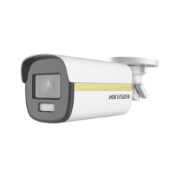 [ColorVu] Bala TURBOHD 4K / Imagen a Color 24/7 / Lente 3.6 mm / METAL / Luz Blanca 40 mts / Exterior IP67 /  WDR 130 dB 