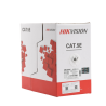 Bobina de Cable UTP 305 Metros / Cat5E (24 AWG) / Color Blanco / PVC (CM) / Uso en Interior / 100% Cobre / Aplicaciones de CCTV y Redes de Datos