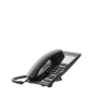 (H5W Color Negro)Teléfono IP WiFi para Hotelería, profesional de gama alta con pantalla LCD de 3.5 pulgadas a color, 6 teclas programables para servicio rápido (Hotline) PoE 
