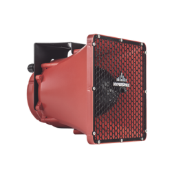 Altavoz De Alta Fidelidad HyperSpike®, Serie TCPA-10, Con Aislante De Ruido, Listado UL, Clase I, Division 2 (C1D2), Color Rojo