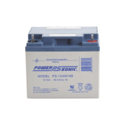 Batería 12V, 40AH, Para Respaldo, Tecnologías AGM/VRLA, 5 Años Vida Útil, Terminales NB, Reconocida UL  