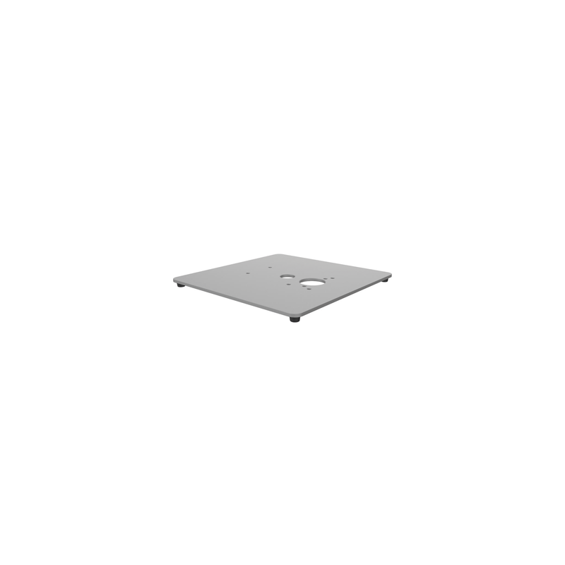 Base de apoyo para montaje tipo pedestal DSKAB671B (pedestal para terminales faciales Hikvision).