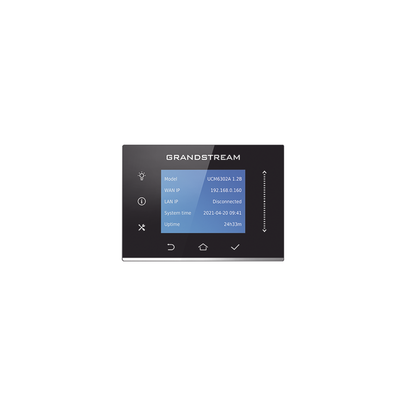 Conmutador IP-PBX para hasta 500 usuarios y 75 llamadas simultaneas, 2FXO, 2FXS, solución para PyMEs