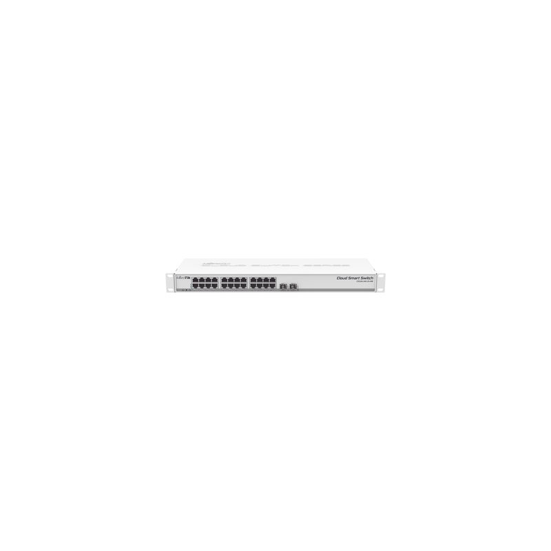 Cloud Smart Switch, 24 puertos Gigabit, 2 puertos SFP+ SwitchOS