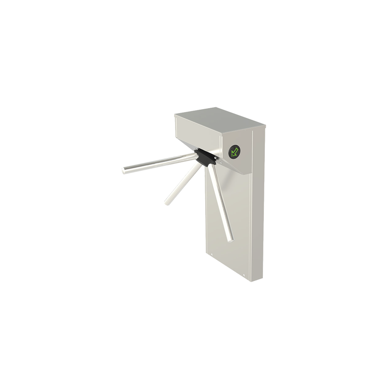 Torniquete Tipo Tripode de Medio Cuerpo / Acabado en Acero Inoxidable / De Apertura Bidireccional / Compatible Con Paneles de Control De Acceso