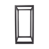 Rack Estándar 19" de 4 Postes, Acero, 24 Unidades, Profundidad Ajustable.