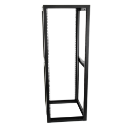 Rack Estándar 19" de 4 Postes, Acero, 45 Unidades, Profundidad Ajustable.
