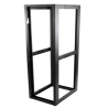 Rack Estándar 19" de 4 Postes, Acero, 45 Unidades, Profundidad Ajustable.