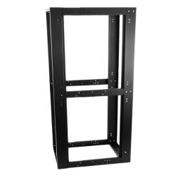 Rack Estándar 19" de 4 Postes, Acero, 45 Unidades, Profundidad Ajustable.