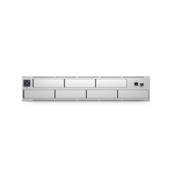 NVR PRO UniFi Protect, con bahía  para 7 discos duros, almacena hasta 20 cámaras 4k o 60 cámaras 1080p, pantalla táctil