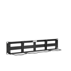 PATCH PANEL MAX VACIO ID VERTICAL UTP 48 PTOS PLANO 2U NEGRO