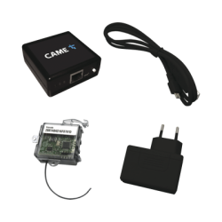 Kit CAME Connect / Para Apertura de Motores y Barreras Por Medio de APP / 3 Perfiles de Trabajo para Usuario, Propietario e Instalador 