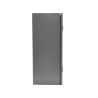Gabinete de Acero, Nema 4 -IP 66 de 60 x 60 x 25 cm con Platina y certificado UL.