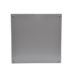 Gabinete de Acero, Nema 4 -IP 66 de 60 x 60 x 25 cm con Platina y certificado UL.