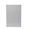 Gabinete de Acero, Nema 4 -IP 66 de 40 x 60 x 25 cm con Platina y certificado UL.