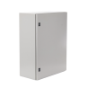 Gabinete de Acero, Nema 4 -IP 65 de 60 x 80 x 30 cm con Platina.