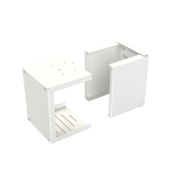 Gabinete diseñado para el Resguardo de Sirena de 15 Watt.
