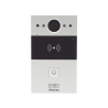 Videoportero de 1 Botón / Lector de Tarjetas MIFARE y PROX EM / Notificación a APP / 100% en la Nube / Notificación por Llamada Telefónica / SIP / ONVIF / IP65 / Cámara 2MP / Panel de Aluminio / Control de 2 Puertas