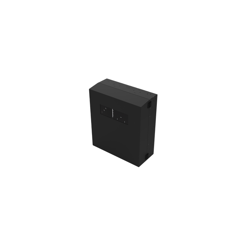 Gabinete de Pared con Rack Horizontal de 6 UR, con Ventanilla de Inspección, Se envía el Gabinete Armado.