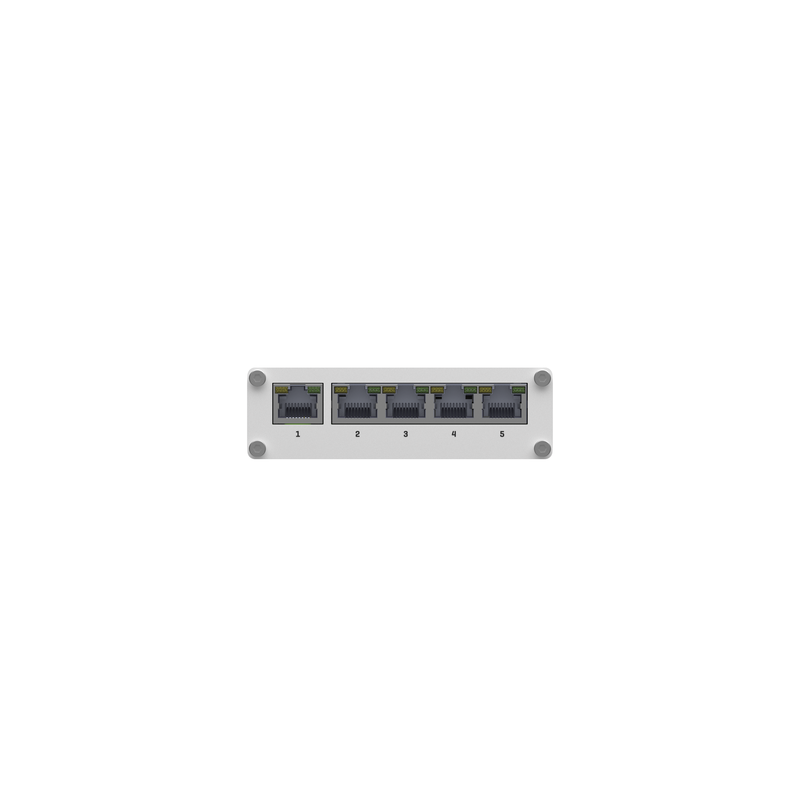 Switch Industrial No-Administrable 5 puertos Gigabit