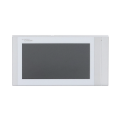Monitor Analógico LCD de 7" 1080p (Full HD) a Color / Touch Screen / Soporta 2 Frentes de Calle y hasta 4 Monitores / Soporta Cámaras Analogicas (TURBOHD) para Tener Visión Adicional / Color Blanco