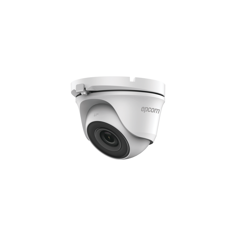Turret TURBOHD 5 Megapíxel / 85° de Visión / Lente 2.8 mm / Exterior IP66 / IR EXIR 20 mts / TVI-AHD-CVI-CVBS / Metal 