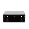 Gabinete para Montaje en Pared liviano, 4 Unidades de rack, Profundidad máxima de trabajo 250 mm, Se envía el Gabinete Armado.