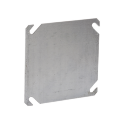 Tapa Cuadrada Ciega de 4".